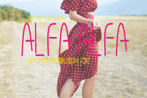 Alfa Alfa: A Font for Polished Branding