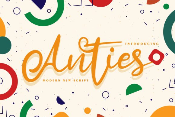 Anties: A Font for Business Elegance