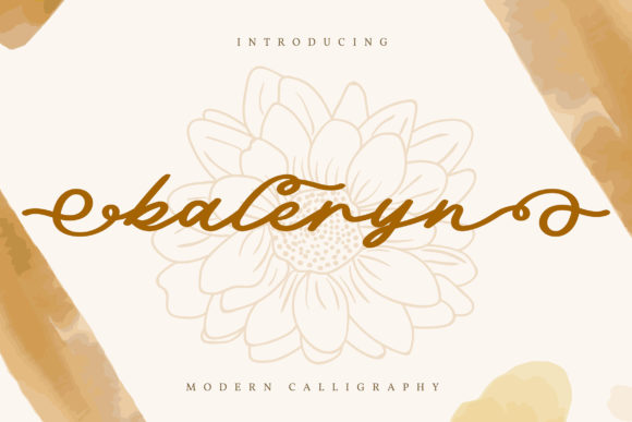 Beautiful Baleryn Font