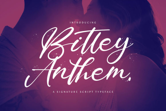 Bitley Anthem: A Flowing Script for Creative Campaigns