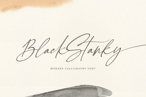 Black Stanky Font for Creative Projects