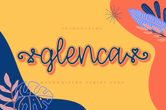 Glenca: A Stylish Font for Editorial Design