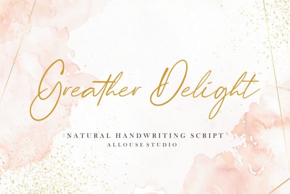 Greater Delight Font Review