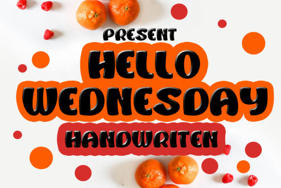 Hello Wednesday: A Playful Font for Web Design