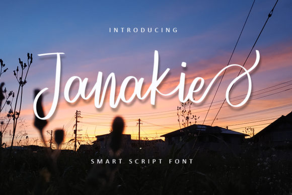 Janakie: A Handwritten Font for Editorial Design