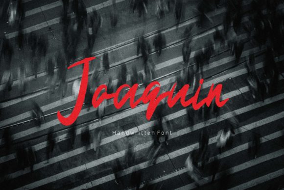 Joaquin: A Modern Handwritten Font for Crafters