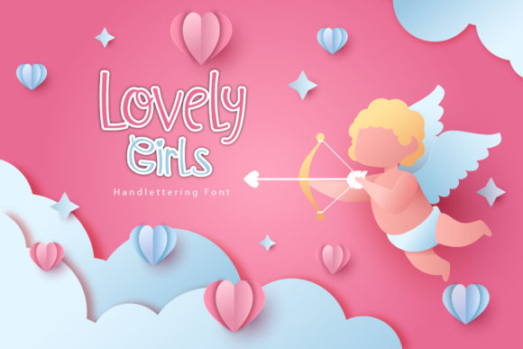 Lovely Girls: A Cute Handwritten Font for Creative Projects