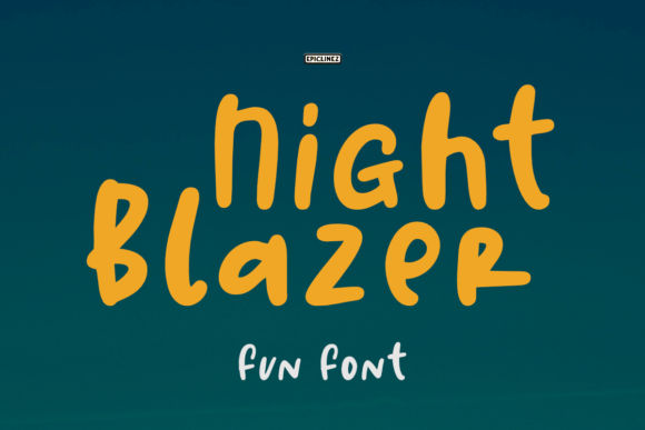 Night Blazer: A Creative Font for Business