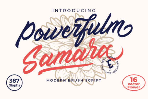 Powerfulm Samara Font for Business
