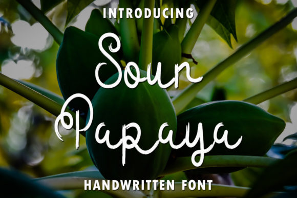 Sour Papaya Font: Quirky & Creative