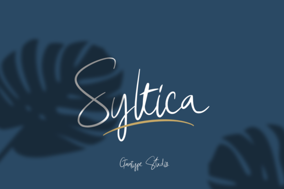 Syltica: A Handwritten Font for Elegant Design