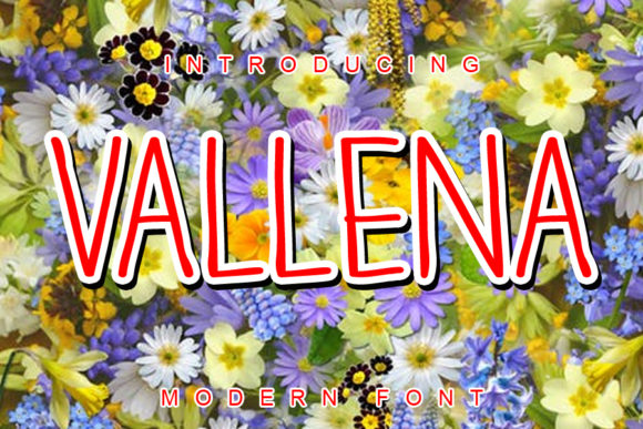 Vallena: A Script Font for Real-World Design